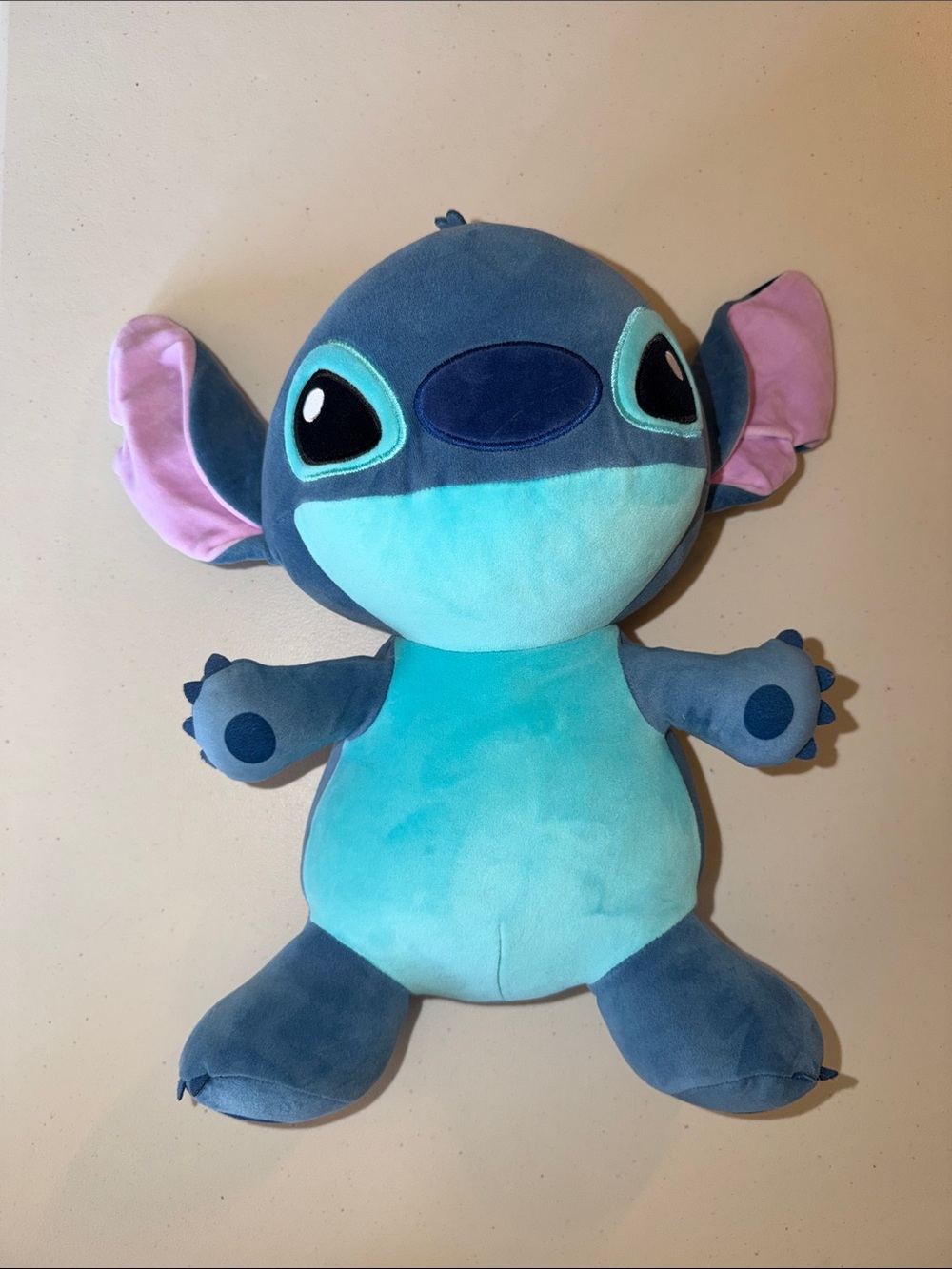 Disney Blue and Aqua Stitch Weighted Plush
